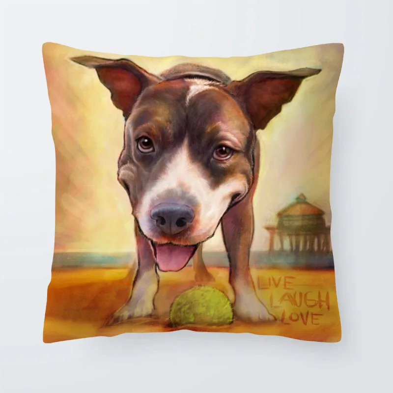 الحيوان عالية الكعب وسادة أفطس فارس الملك شارل وسادة خزانة الديكور رمي وسادة وسادة 45 سنتيمتر البوليستر