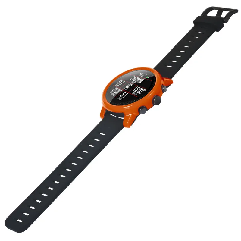 6in1 для оригинальный Xiaomi Huami Amazfit Stratos 2 защитный чехол смарт часы спортивные + 2S