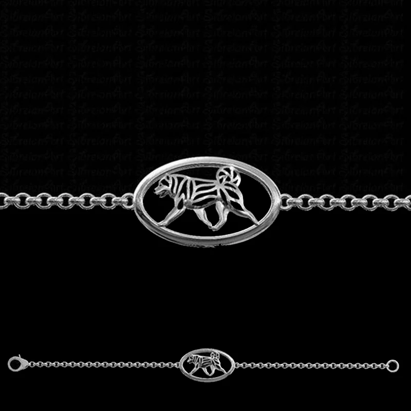 Braccialetto Regolabile Alaskan Malamute Movimento Pet Dog Jewelry Free Ship