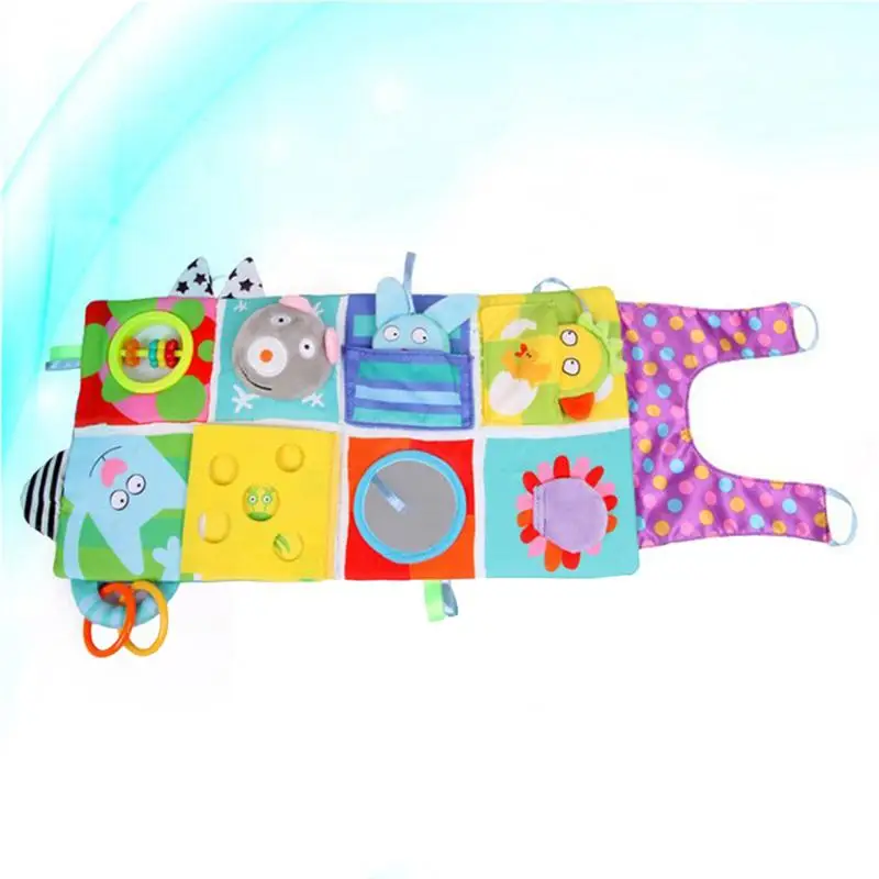 Cama de Bebê em Torno Multi-funcional dos Desenhos Cama em Torno para Bebês Animados Música Berço Pára-choques Pano Livro Bebê Chocalhos Recém-nascidos 1 pc 4 multi-funcional dos desenhos animados música berço pára-choques