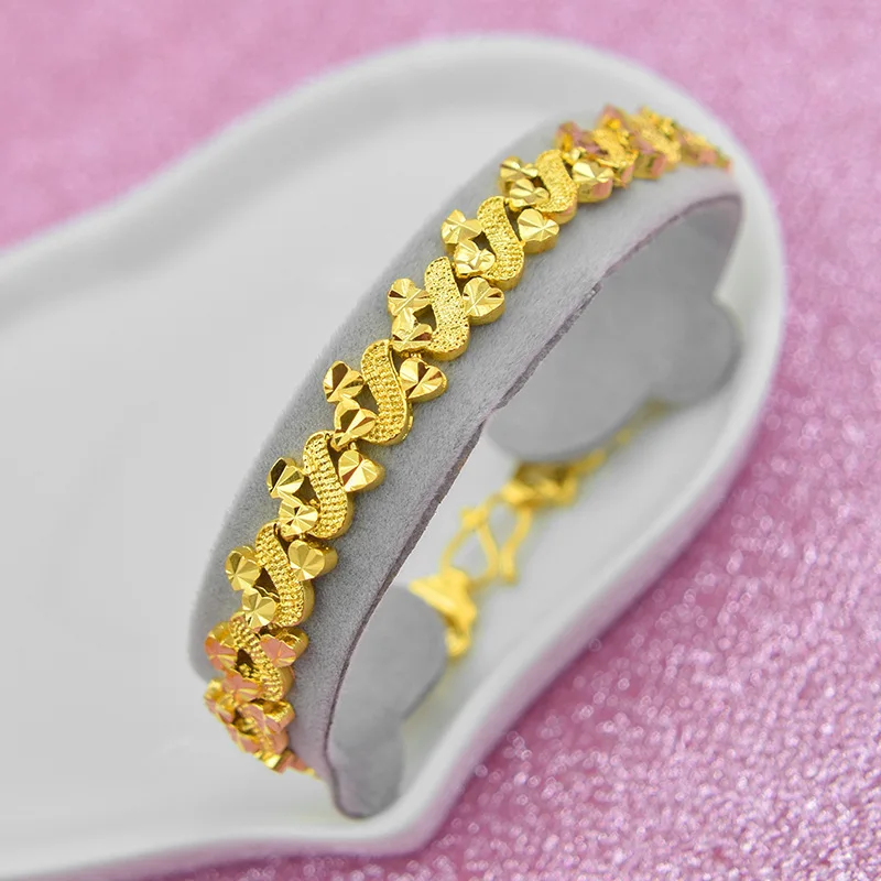 Женский s цепочка на руку женский опт Bijoux золотой цвет цепочка звено браслет для женщин ювелирные изделия mulheres pulseira