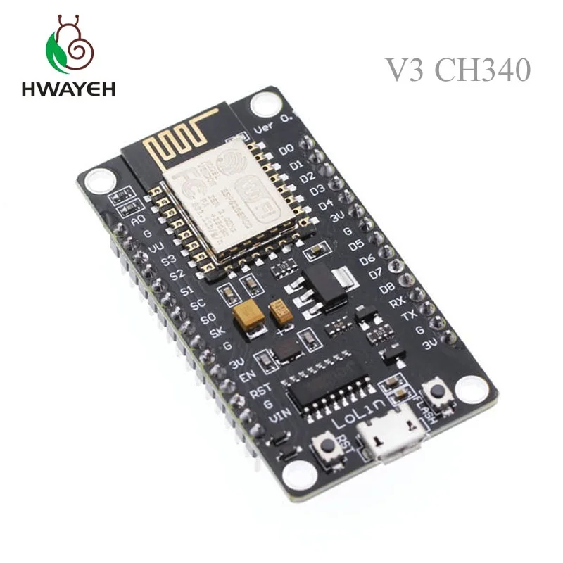 ESP8266 CH340 NodeMcu V3 Lua беспроводной wifi Интернет вещей макетная плата на основе ESP8266 ESP-12E CP2102 L293D для Arduino - Цвет: V3 CH340