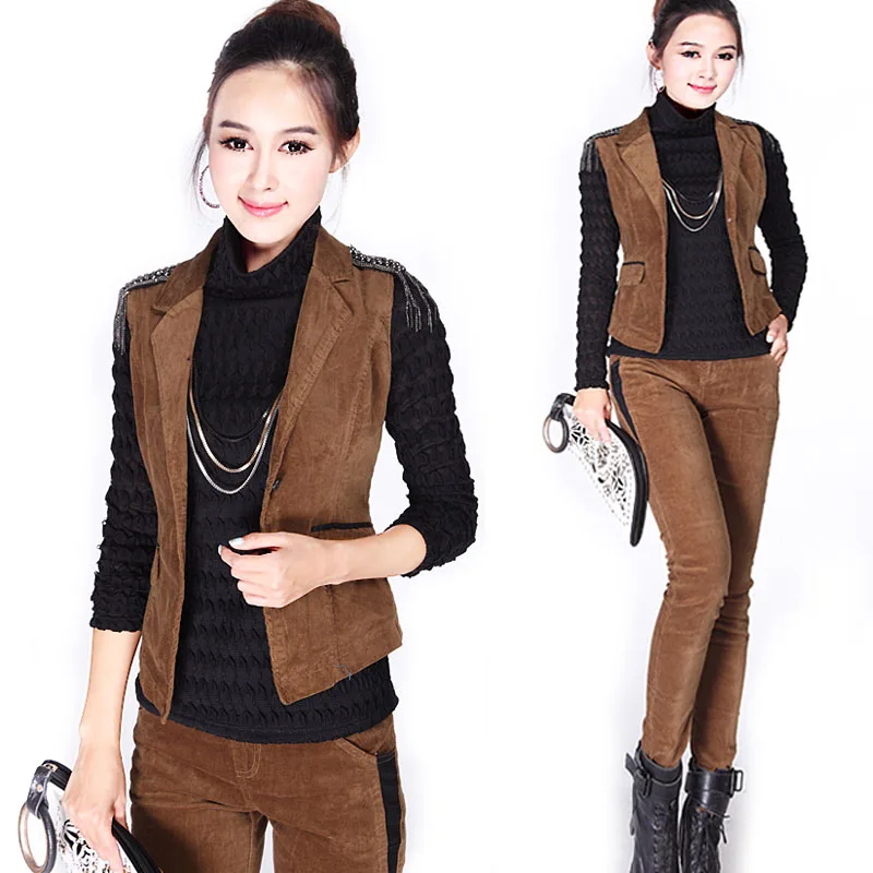 ladies pant suits casual