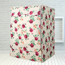 Printing Oxford Cloth Washing Machine Covers Home Storage Rganization Bag Gadgets Waterproof Easy To Clean Household Accessories