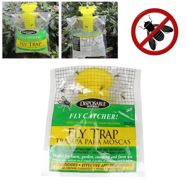 traps pest control products disposable plastic fly trap fly catcher bug insect killer hanging bait bag - Pest Control Products traps pest control products disposable plastic fly trap fly catcher bug insect killer hanging bait bag - Pest Control Products