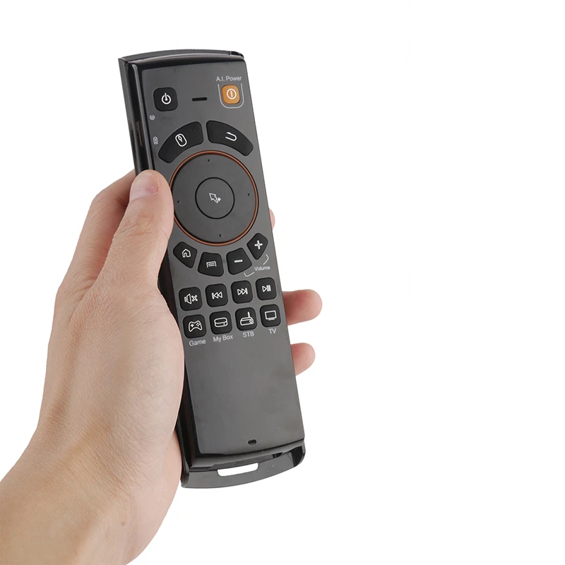 JRGK 2 4 GHz Fly Air Mouse Mele F10 Deluxe Draadloze Toetsenbord Afstandsbediening met IR Leerfunctie voor для Android TV Box|Пульты ДУ| |