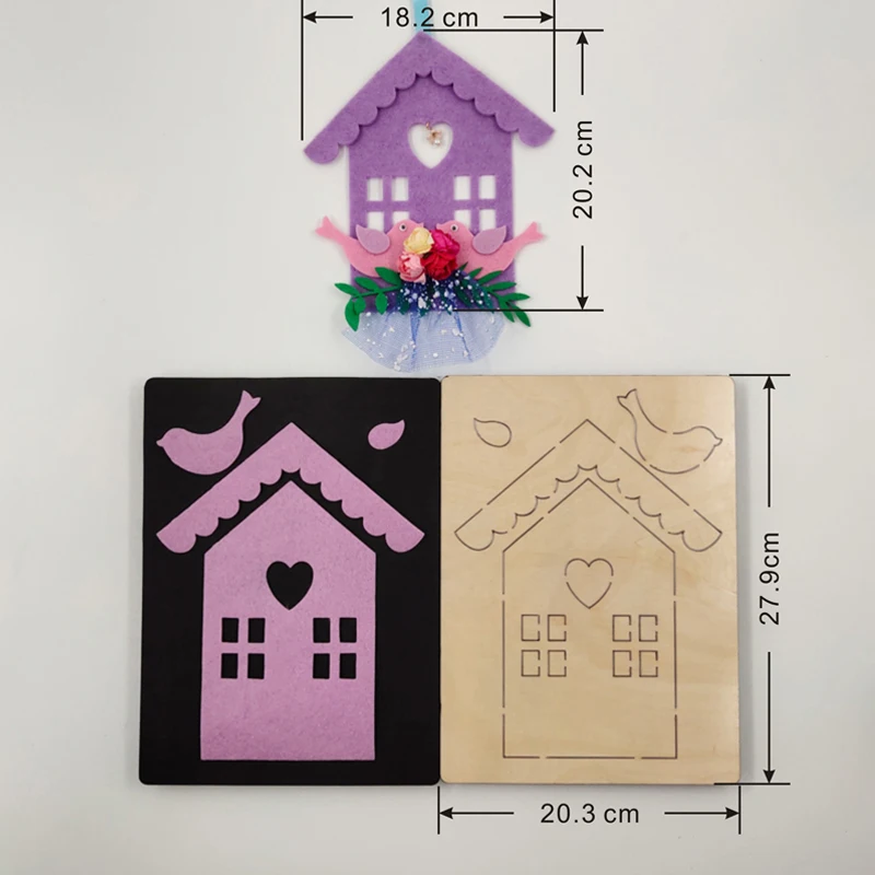 

Bird's House new wooden mould cutting dies for scrapbooking Thickness-15.8mm