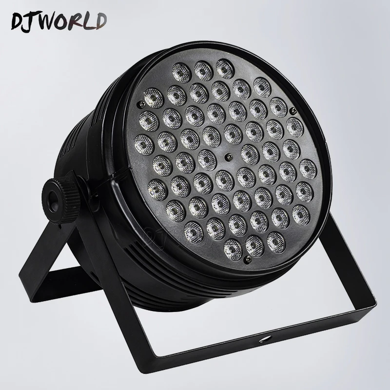 

2PCS Aluminum Alloy LED Par 54x4W Cool And Warm White Power Con Plug For DMX 512 Stage Effect Light DJ Disco Party And Nightclub