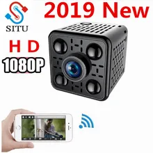 Мини-камера с Wi-Fi и дистанционным управлением, HD 1080P камера, детский монитор, ИК-Регистратор ночного видения с кронштейном, Спортивная камера Mini DV