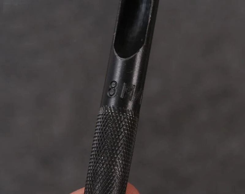 Кожаное искусство, рукоделие и шитье кожаное ремесло немецкий стальной кожаный перфоратор круглый перфоратор 1-25 мм