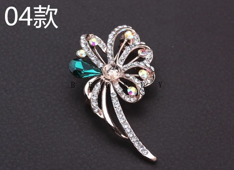 MIX STYLE Fashion Pearl Brooch Mountings, Christmas Party Pearl Gift Settings Jewelry Parts Fittings Jewelry Accessories