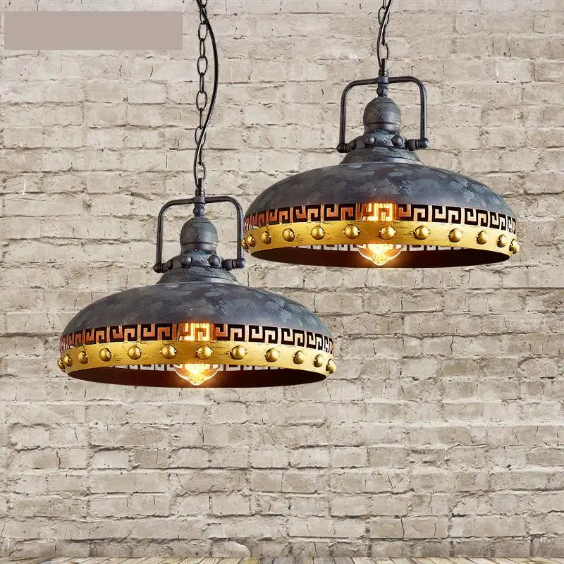Loft Retro Industrial Wind Creative Personality pendant lamp Simple Living Room E27 light | Лампы и освещение