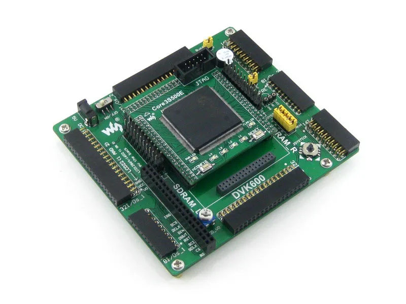 XILINX FPGA макетная плата Xilinx Spartan-3E XC3S500E оценочный комплект+ XCF04S поддержка вспышки JTAG = Core3S500E