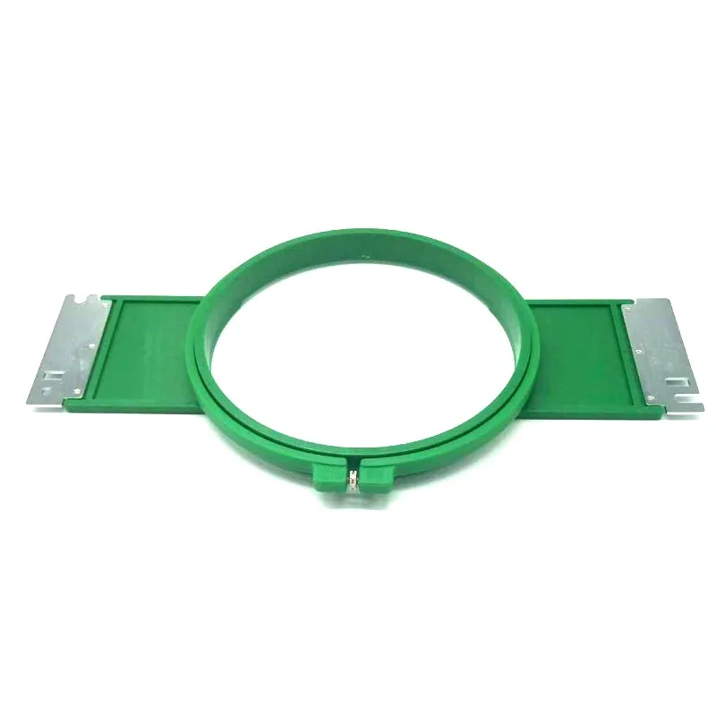 Вышивка запасные части Tajima зеленые обручи 180 мм круглой формы общая длина 355 мм TAJIMA трубчатая рамка TAJIMA трубчатый обруч