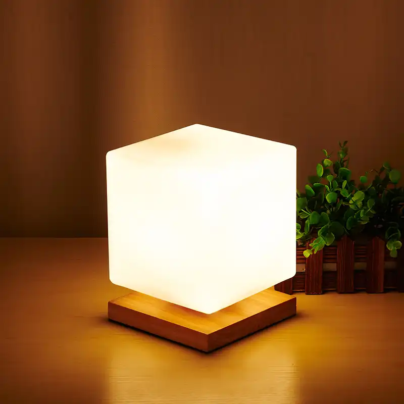 square bedside lamps