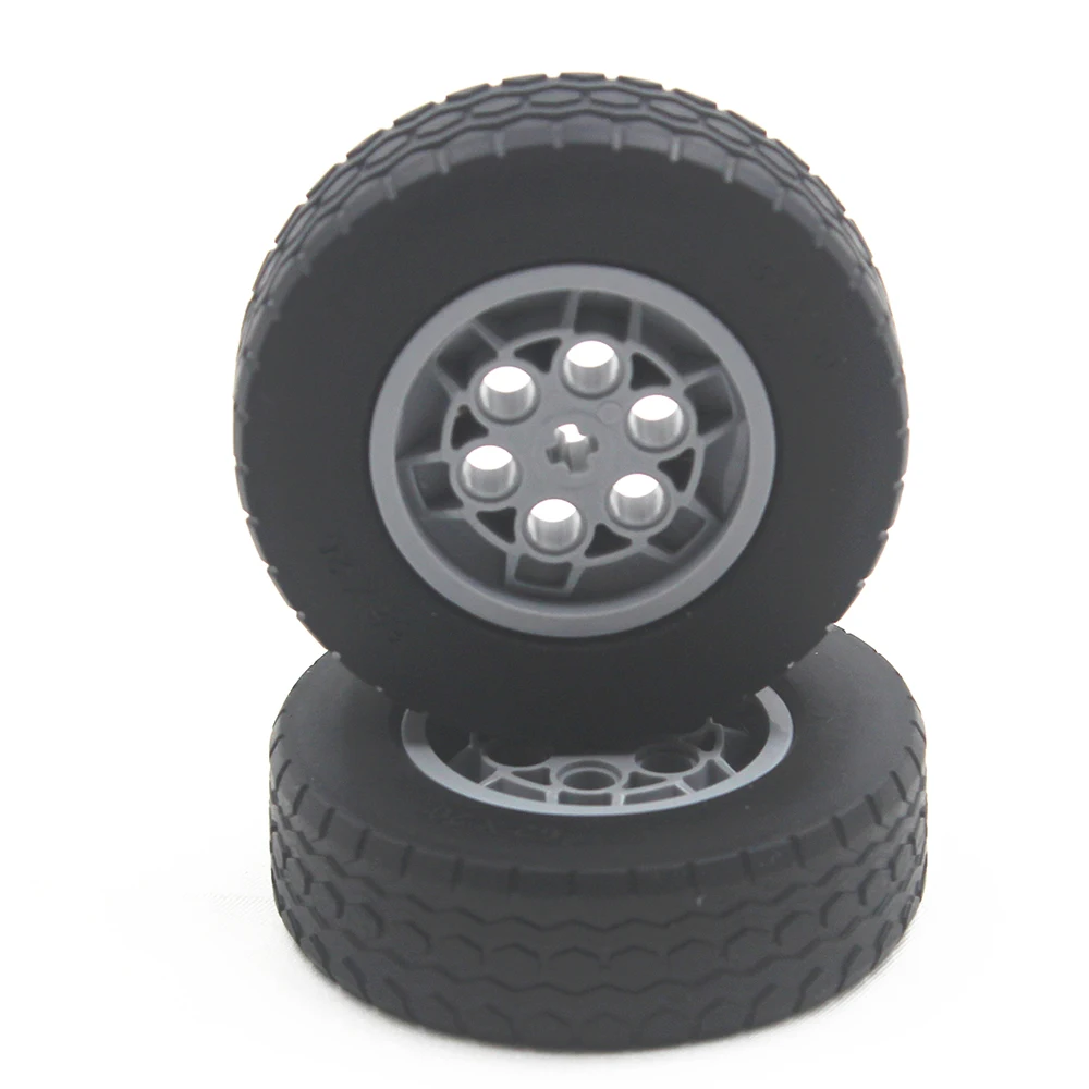 MOC Technic Parts 1pcs TYRE DIA. 62X20 & RIM DIA. 43.2 X 18 compatible with lego for kids boys toy MOC-T-62 MOC Technic Parts 1pcs TYRE DIA. 62X20 & RIM DIA. 43.2 X 18 compatible with lego for kids boys toy MOC-T-62