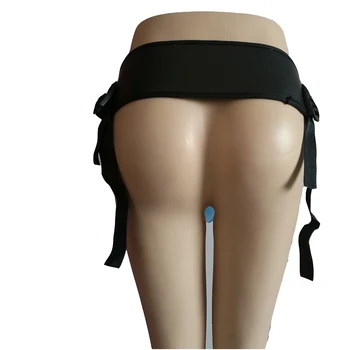 HOWOSEX big dildos Strap On Dildo suction cup O-ring Adjustable Leather Panties Ultra Harness Strapon Penis For Lesbian sextoy 6