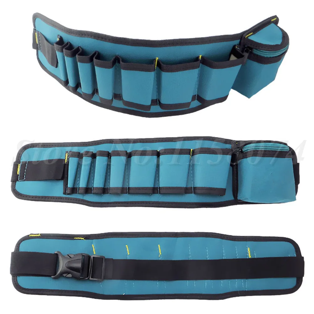 Carpenter Rig Hammer Tool Bag Waist Pockets Electrician Tool Pouch Holder Pack 