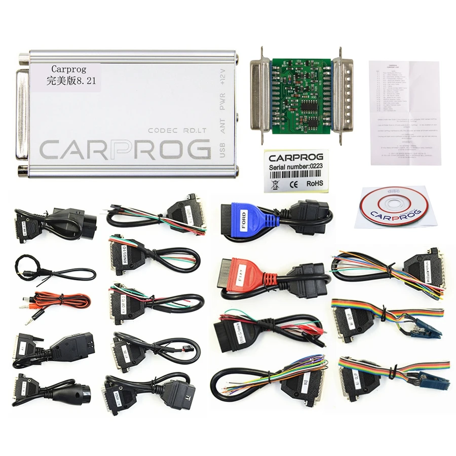 CARPROG V8.21 онлайн версия Keygen V10.93 автомобильный инструмент для ремонта ЭКЮ