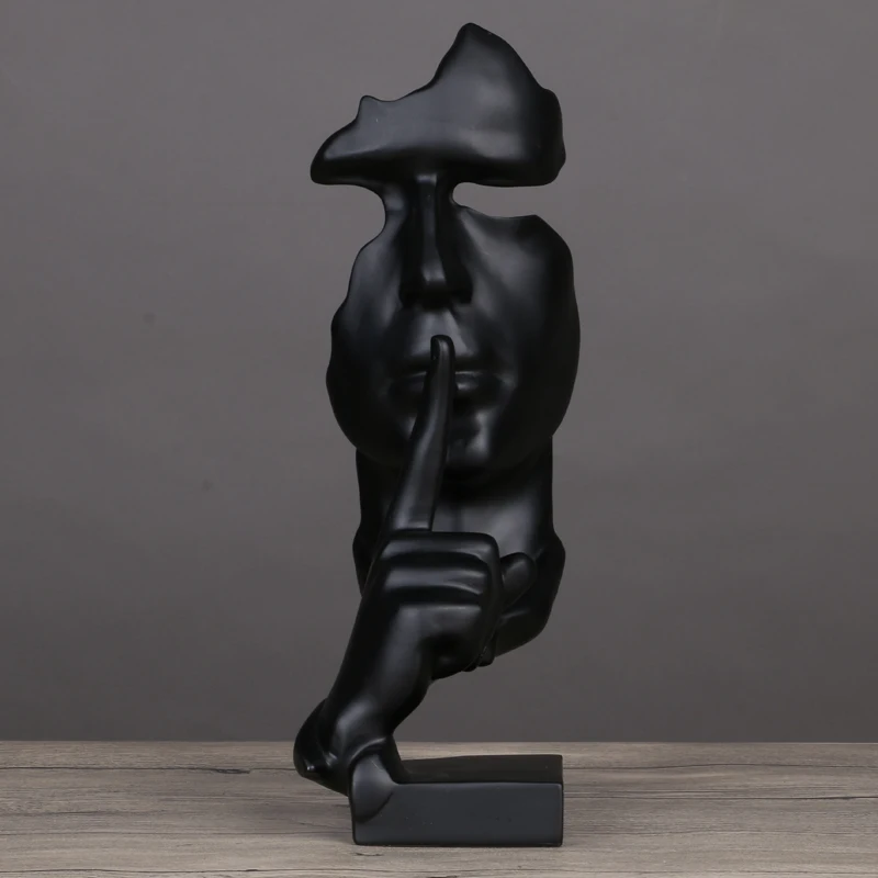Resin Abstract Craft Figurines Decorative Sculptures Christmas Gifts Human Model Face With Hand Home Decor Casted Figure Sale Resin Abstract Craft Figurines Decorative Sculptures Christmas Gifts Human Model Face With Hand Home Decor Casted Figure Sale