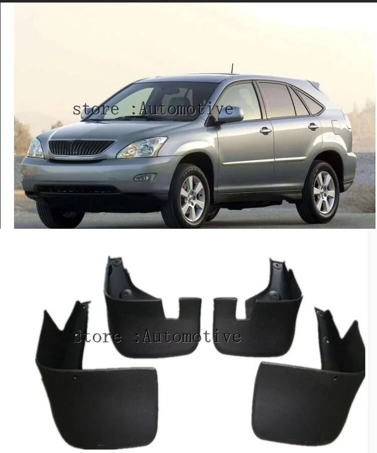 Набор брызговиков для Lexus RX RX330 RX350 RX400h 2004 2009|lexus rx350|flaps splash guards2008 lexus rx350 |