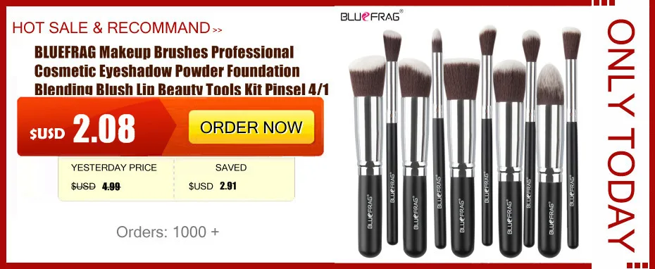 Hot 7pcs Kit Makeup Brushes Professional Set Cosmetic Lip Blush Foundation Eyeshadow Brush Face Make Up Tool Beauty Essentials