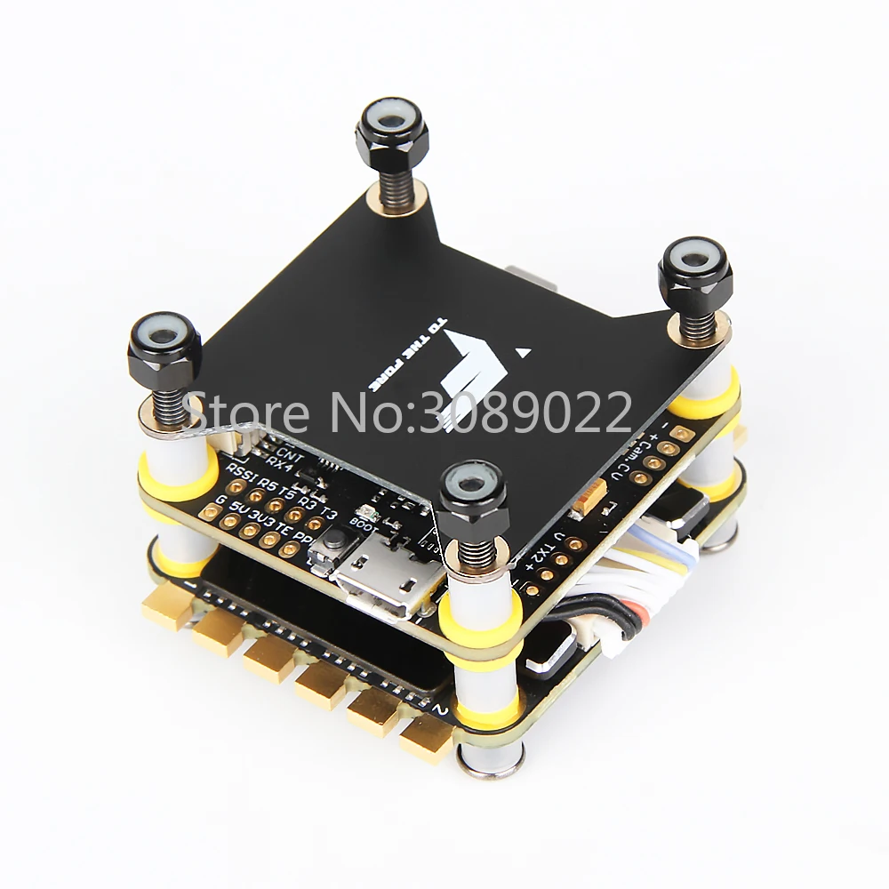 Устройство управления полетом для FPV гоночного дрона квадрокоптера STM32F405RGT6 & F55A PRO