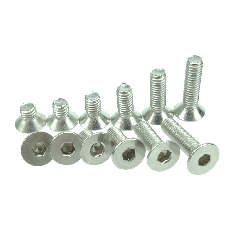 

DIN7991 Stainless Steel 304 Hexagonal Countersunk Screw Flat Head Screw Bolt M6 M8 M10 screws