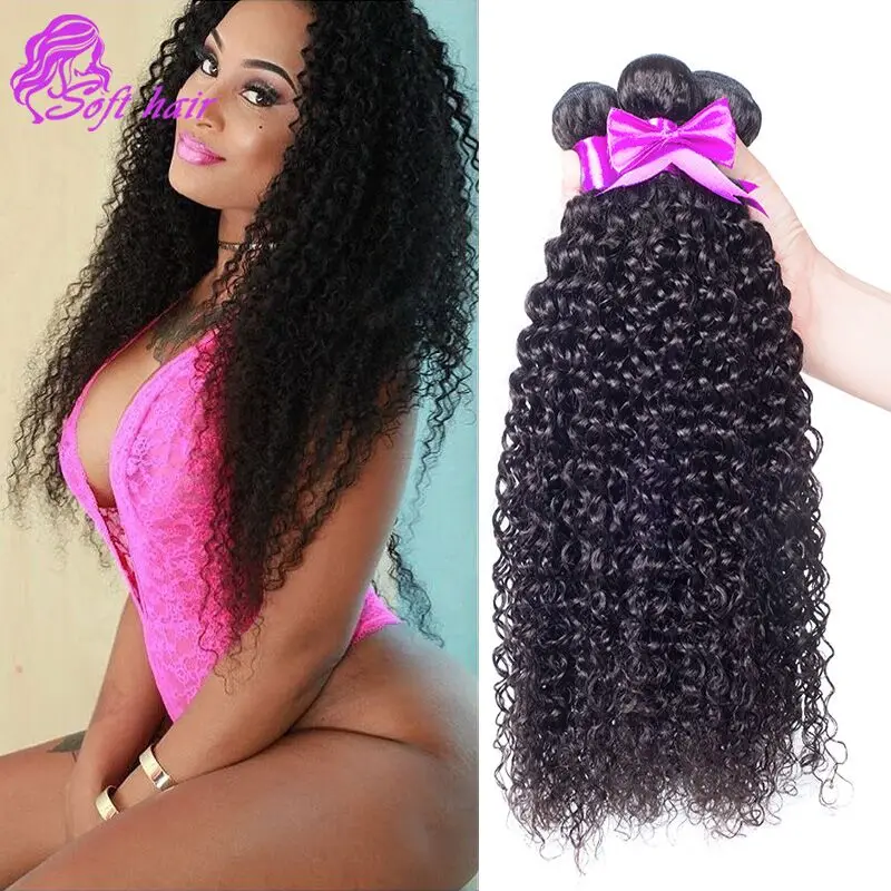 

Cheap Indian Curly Virgin Hair 4Bundlers Deals 10A Unprocessed Virgin Curly Weave Human Hair Weave Bundles Beauty Curly Hair