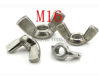 

M16,304,321,316 stainless steel ear wing butterfly nut,wing lock bolts and nuts, nuts and bolts hardware