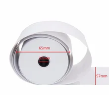 3 рулонов/комплект Офис Школьные принадлежности Бумага для кассового аппарата Термальность Бумага roll 57x50 мм один Тип 62 г Бумага pos-принтера Пластик товара