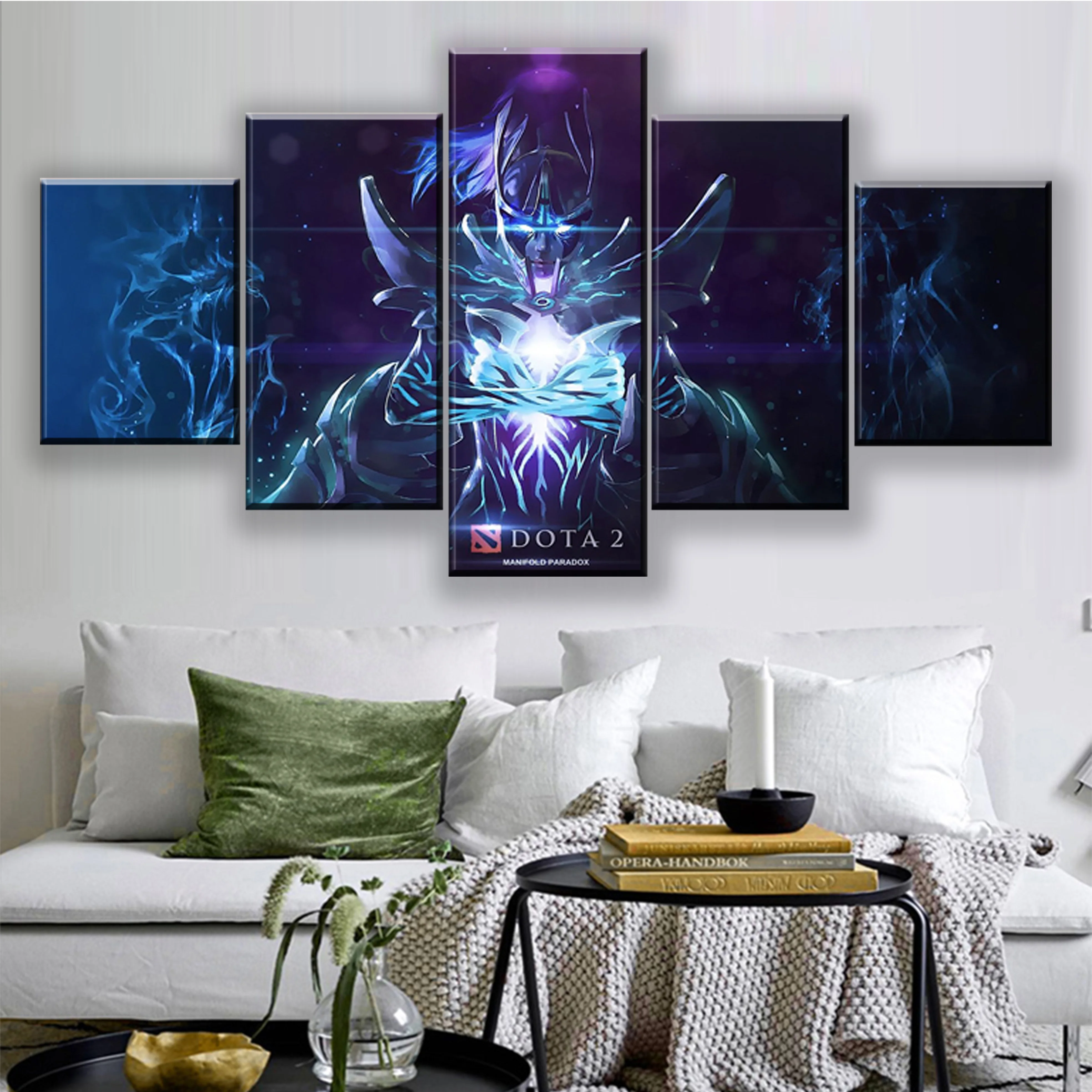  Canvas Hd Prints Picture Wall Artwork 5 Pieces Dota 2 Painting Home Decoration Modular Modern Game 