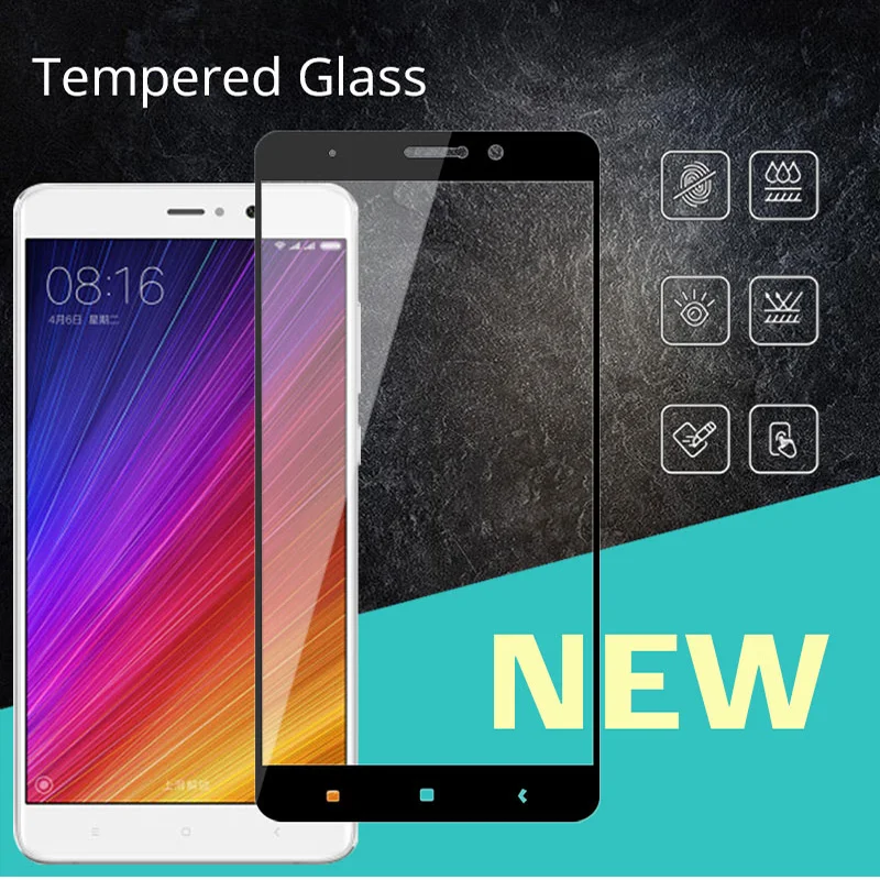 

Full Cover MI5S Plus Tempered Glass For Xiaomi Mi5S Plus 5.7" Protectora 9H Screen Protective For Xiaomi Mi 5Splus Glass Films