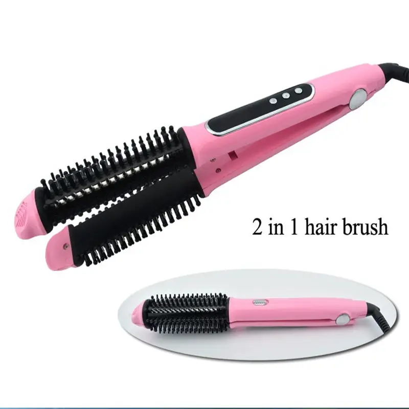 HOT Sales Professional Electric Hair Round Brush Straightening Irons