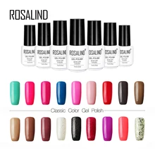 ROSALIND 7 мл Гель-лак Vernis Полупостоянный УФ-Гель-лак замачиваемый стойкий лак для ногтей для УФ-и светодиодной лампы лак гель-лаки