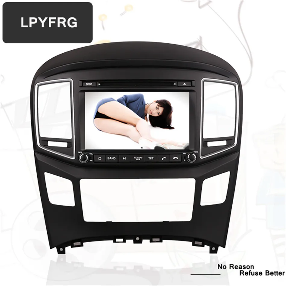 Flash Deal 8 inch Android 9.0 Car DVD GPS for Hyundai H1 / Grand Starex/ iLoad/ i800 2016 2017 Car Head Unit Autoradio GPS 2 din Multimedia 1