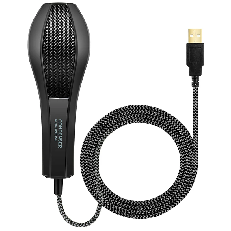 USB микрофон всенаправленный профессиональный конденсаторный для ПК Игр