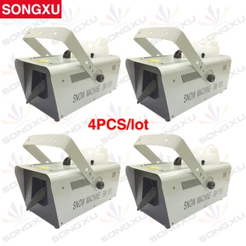 

SONGXU 4pcs/lot Wholesale 1500W DMX Snow Making Machine/SX-SM1500A