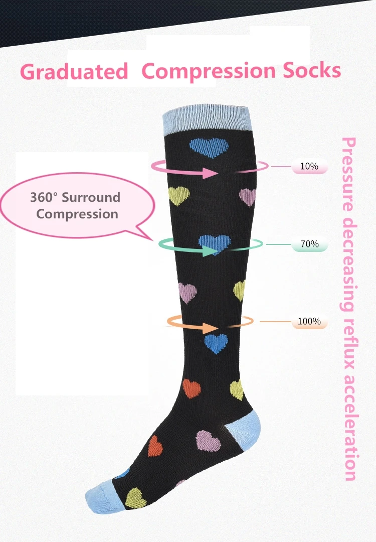 Женские Дышащие нейлоновые чулки до колена 1Yc3147|compression socks women|knee high sockshigh |