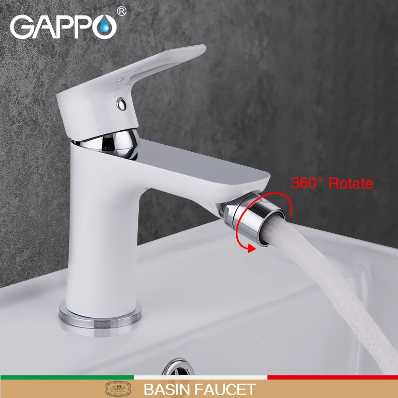 GAPPO Bidet Faucet white toilet shower bidet brass bidet toilet sprayer muslim shower mixer tap Deck Mount ducha higienica