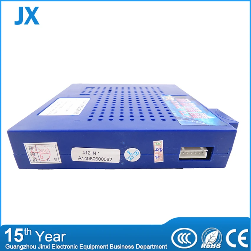 

2016 New arrive vertical game elf 412 in 1 CGA VGA hight Quality multi game board PCB 1pcs free shipping