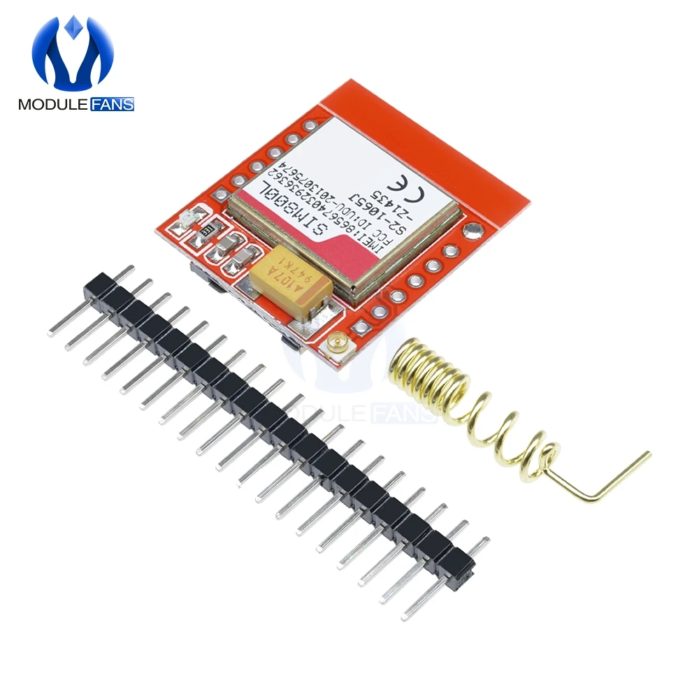 

Smallest SIM800L GPRS GPS GSM Module Micro SIM Card Core Board Quad-band Antenna TTL Serial Port 3.7V-4.2V