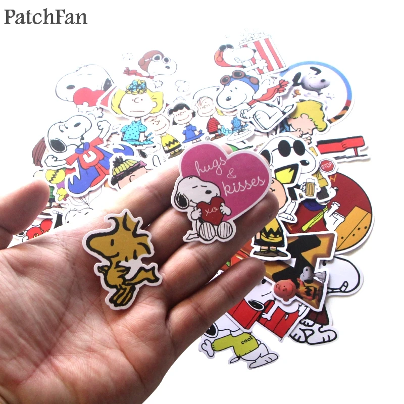 Patchfan 40 шт. Мультфильм собаки Игрушка Дети игрушка наклейка, сделай сам, Скрапбукинг альбом ноутбук телефон тетрадь Наклейка s Пастер A1847