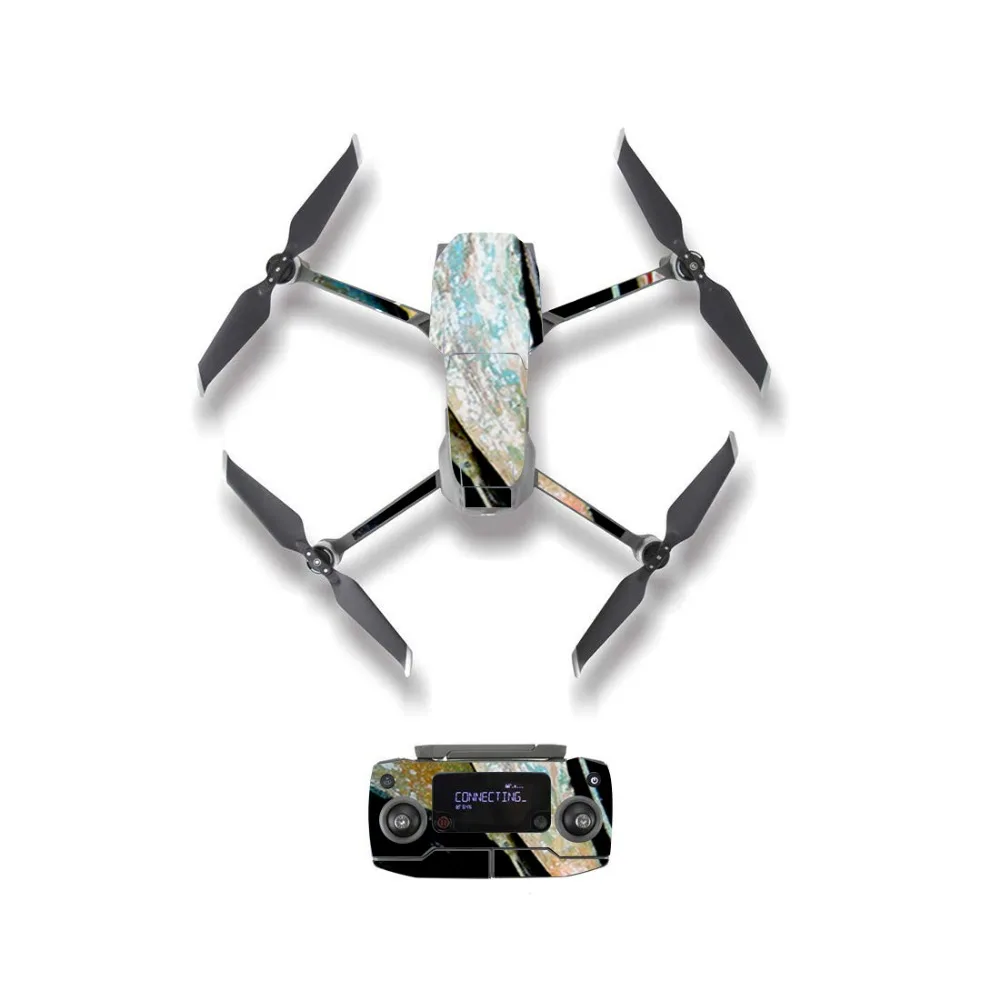 [M20012] стильная наклейка с винтажным рисунком для корпуса дрона DJI Mavic 2 Pro и Zoom