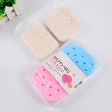 2 шт./пакет растительная эссенция набор для очистки материал ПВА стиральная клапаном глубокий обеззараживающие вещества для чистки лица спонж для красоты