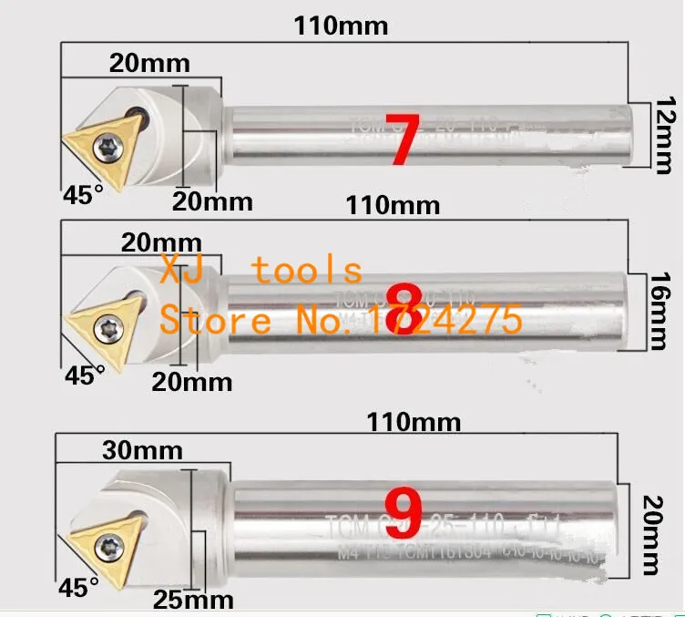 Шт. 1 шт. 45 градусов/60 градусов/90 градусов/120 градусов SSP SSK SSY SSH TP45 TCMT 12 мм 16 мм 20 мм ЧПУ фаски токарные инструменты
