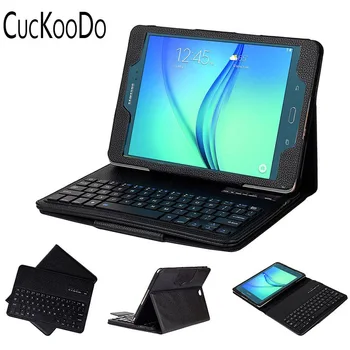 

CucKooDo Wireless Bluetooth Keyboard Cover For Galaxy Tab A 9.7 inch Tablet SM-T550 Tablet (2015 New Version)