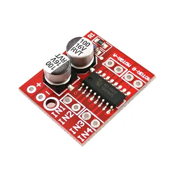 

10pcs/lot 2 DC Motor Drive Module Reversing PWM Speed Dual H Bridge Stepper Motor for Smart Car victory L298N