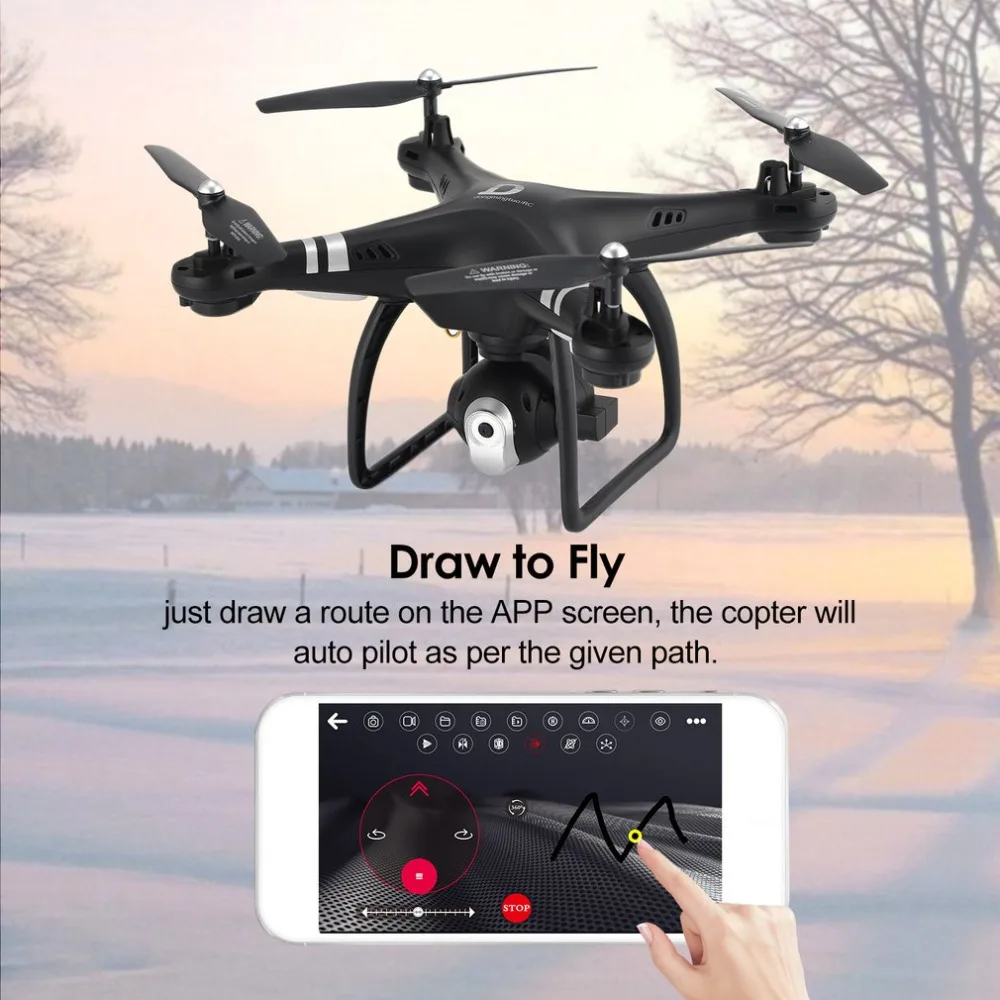 X8 RC Дрон 2 4G 720P FPV Квадрокоптер с камерой высота удержания 3D Flip Дрон|Дроны камерой| |