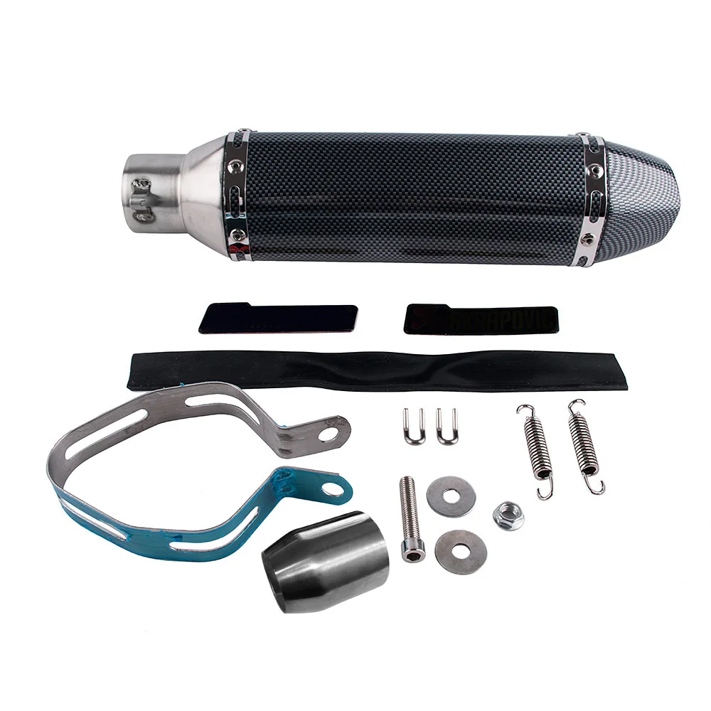 New moto Universal Exhaust Muffler Small Hexagon 36 51MM For Dirt Bike